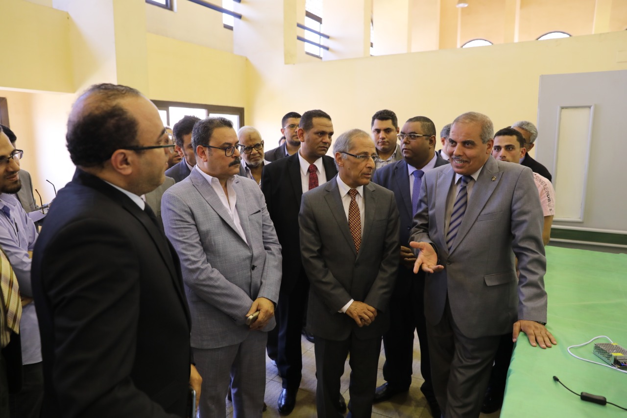 افتتاح معمل الأقمار الصناعية بكلية العلوم جامعة الأزهر 