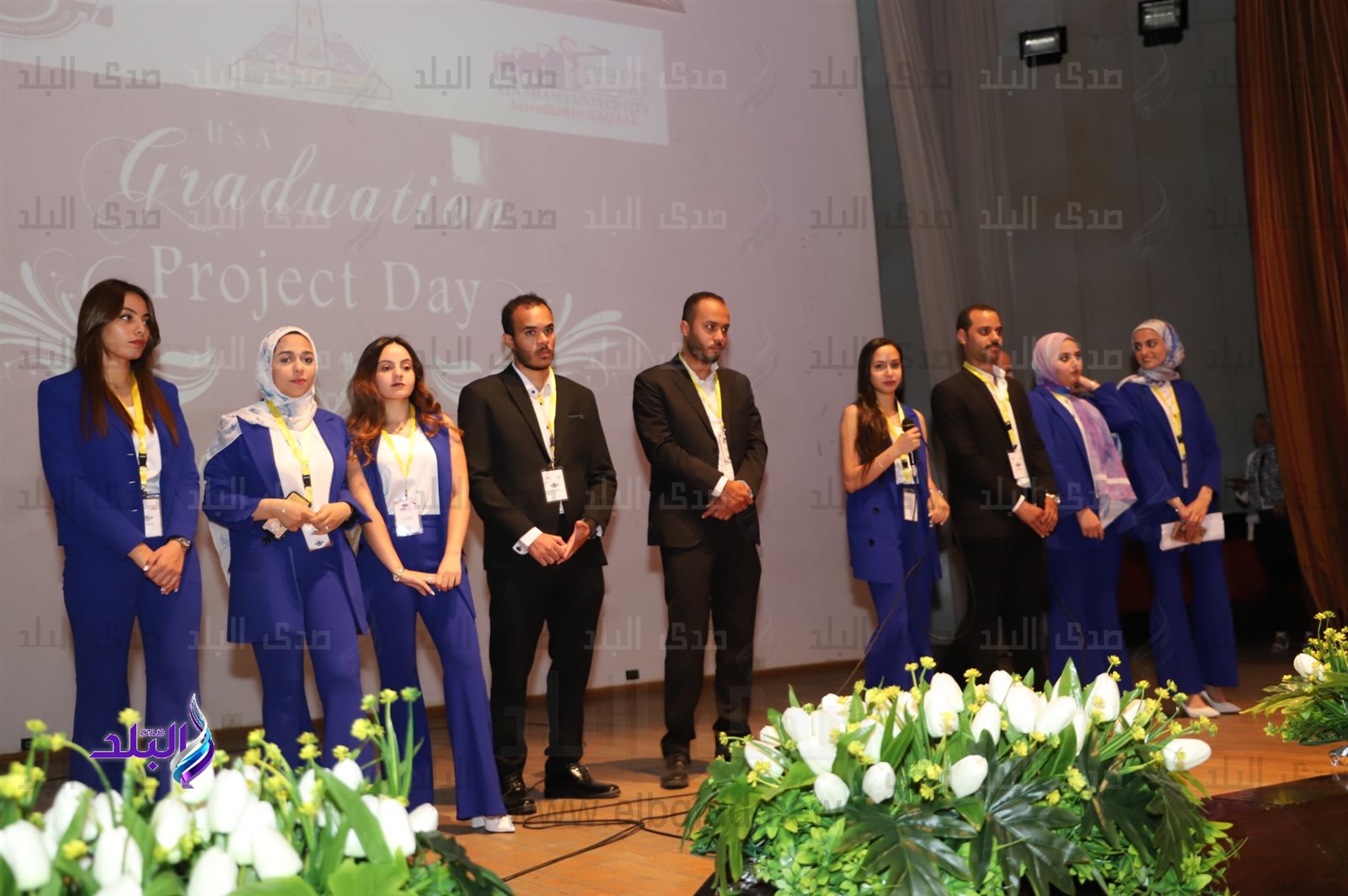 حفل عرض مشاريع التخرج لطلاب الساعات المعتمدة