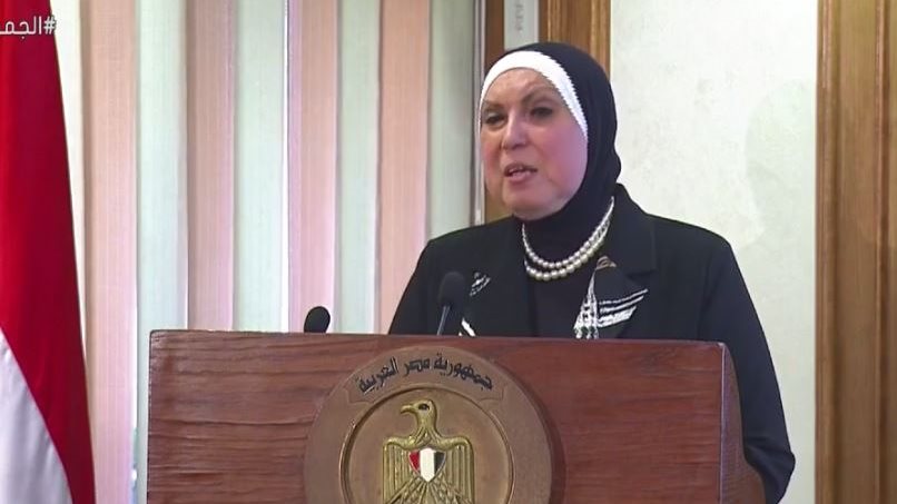  وزيرة الصناعة والتجارة، الدكتورة نيفين جامع