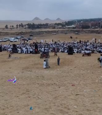 صلاة العيد في الهرم