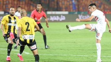 مباراة الزمالك والمقاولون العرب