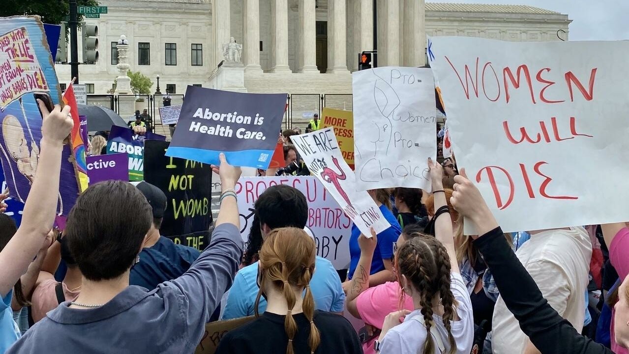 تظاهرات ضد حظر الإجهاض