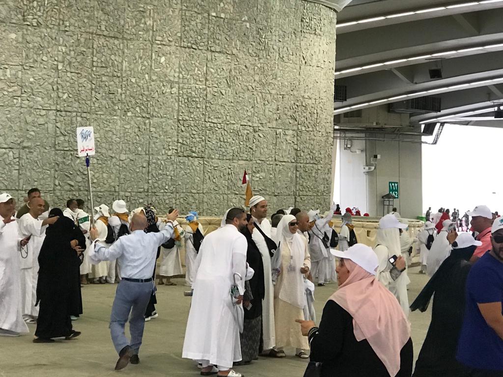 حجاج السياحة يقضون ايام التشريق بمني