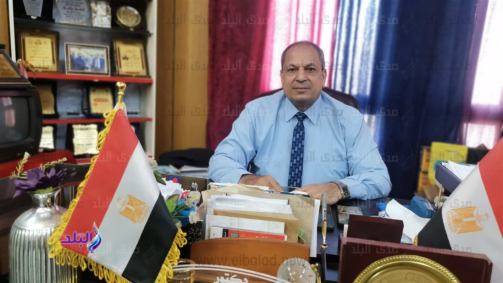 الدكتور محمود يوسف وكيل وزارة التموين بالمنيا 