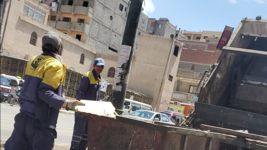 حملات مكبرة لنظافة شوارع الإسكندرية 