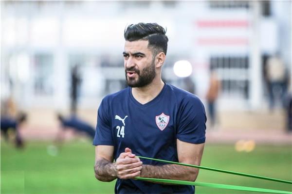 حمزة المثلوثي لاعب فريق الزمالك