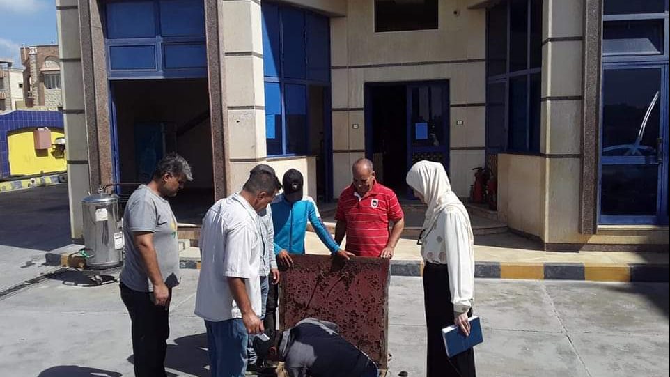 عمل جرد بكميات الوقود المتاحة بالمحطات في مدن سيناء