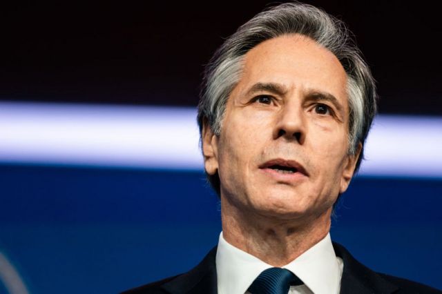 صورة أرشيفية لوزير خارجية أمريكا 