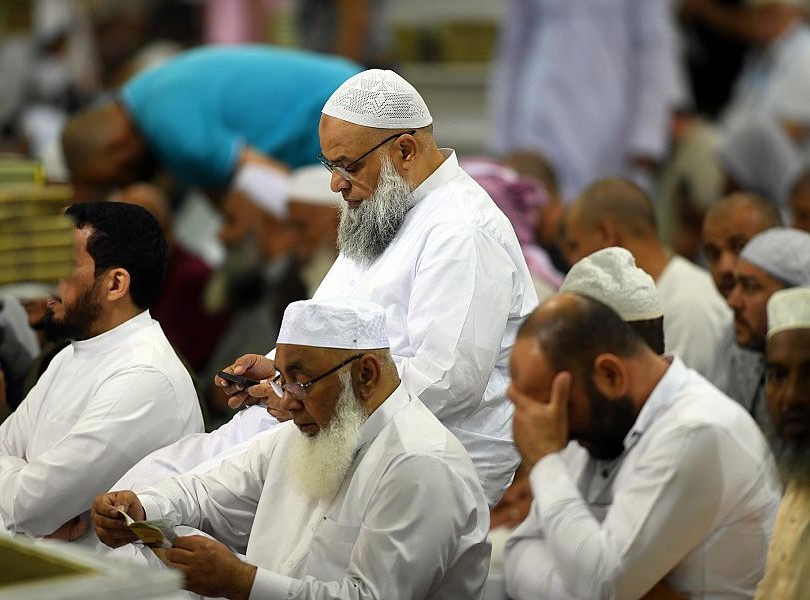 الحجاج في المدينة المنورة