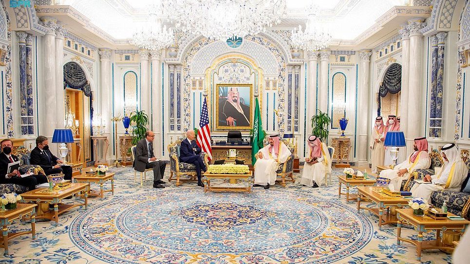 بايدن والملك سلمان