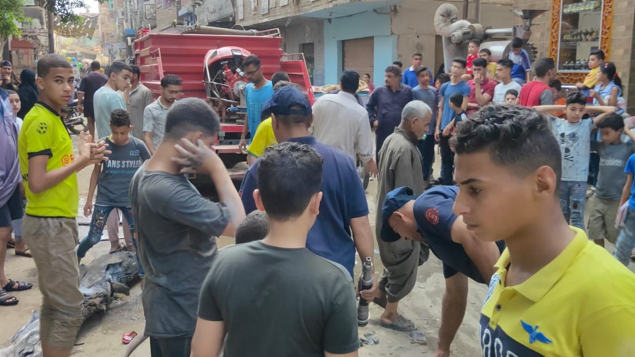 الحريق