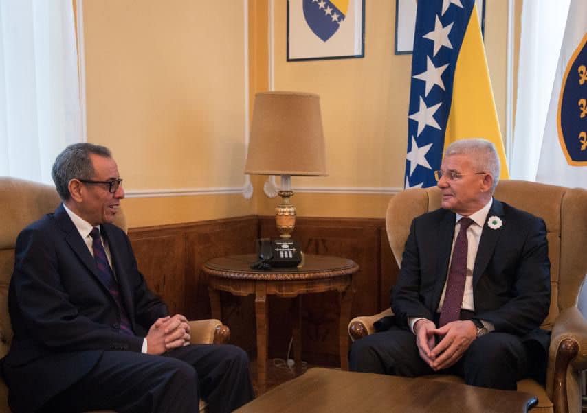 سفير مصر في سراييفو ورئيس مجلس البوسنة والهرسك