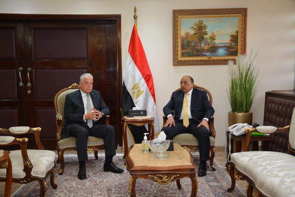 وزير التنمية المحلية ومحافظ جنوب سيناء 