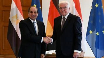 الرئيس السيسي مع الرئيس الألماني