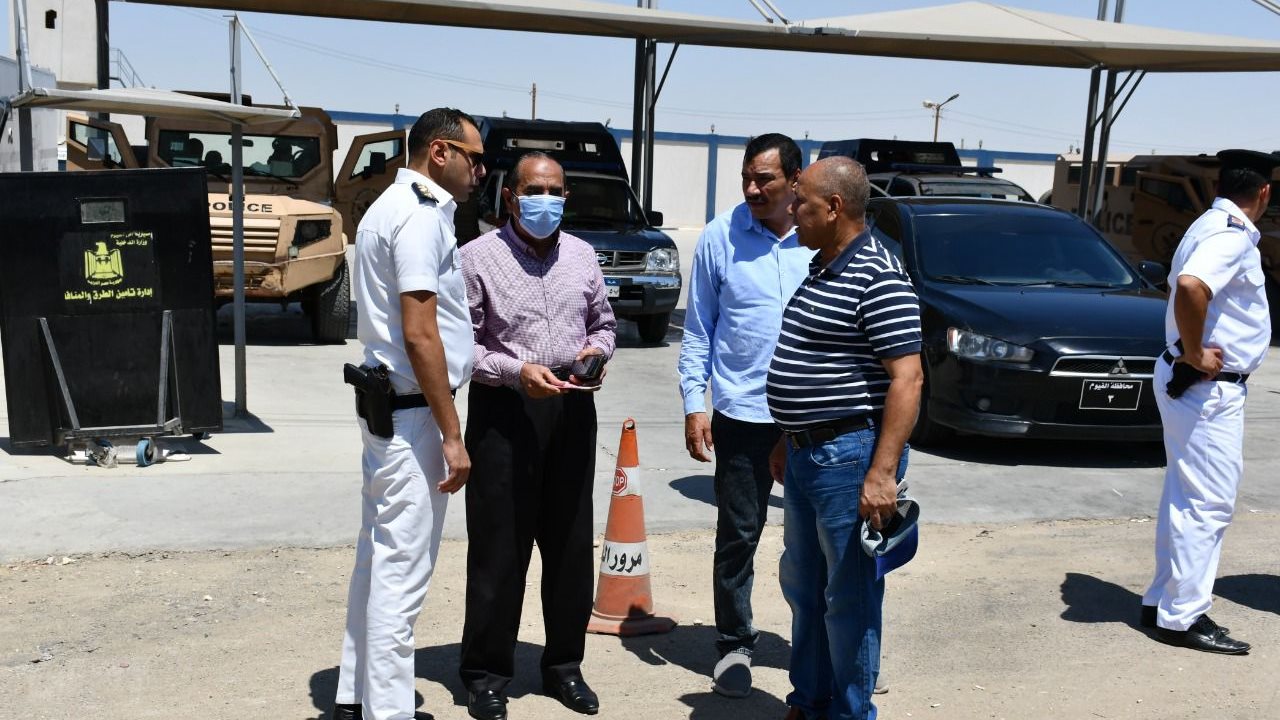 حملات متابعة سائقى السيارات لللألتزام بتعريفة الاجرة