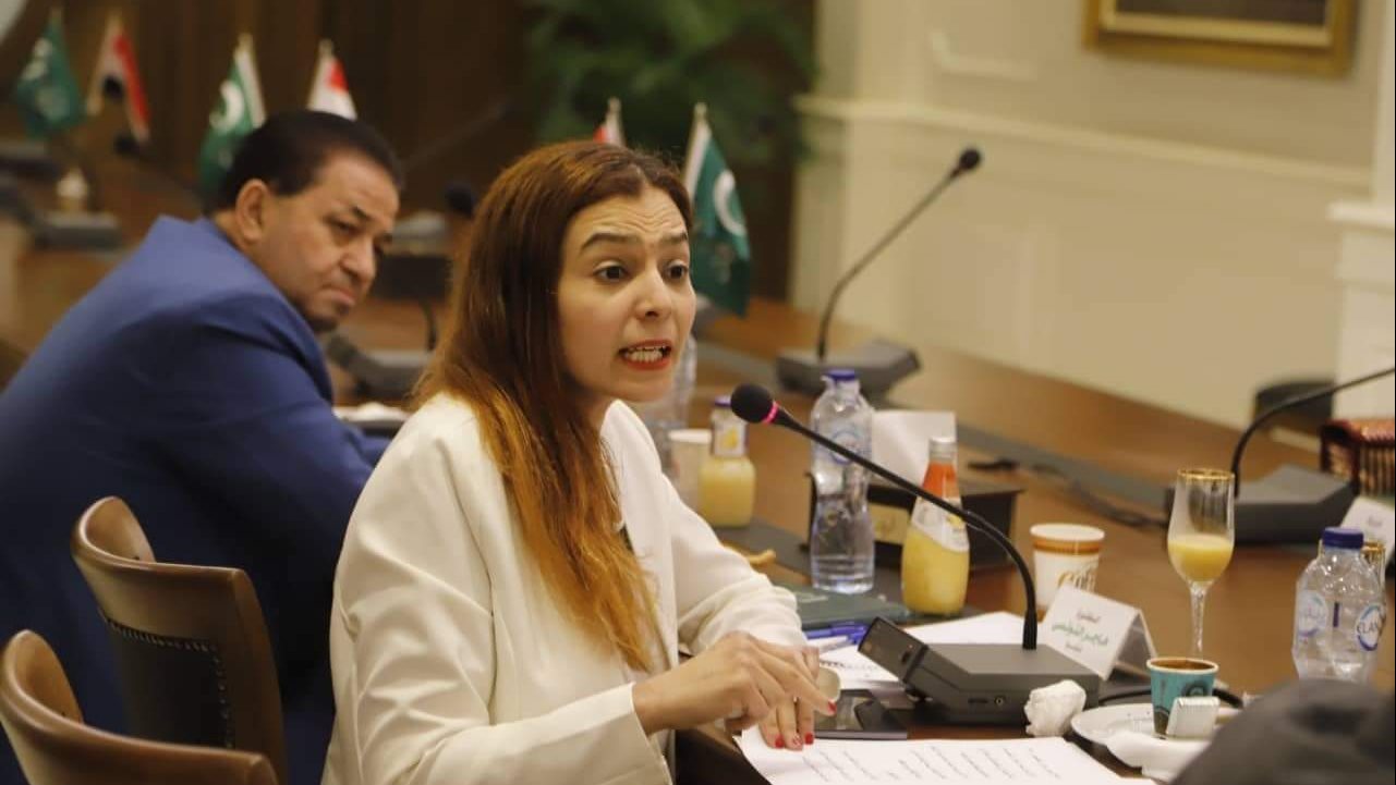  الدكتور هاجر التونسي ممثلة حزب الوفد