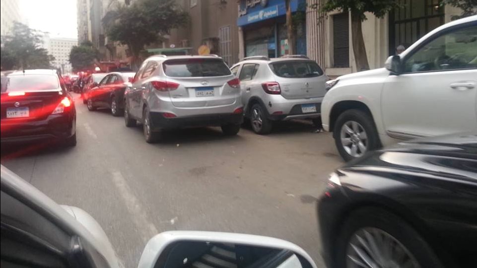 ترك السيارة صف ثانى