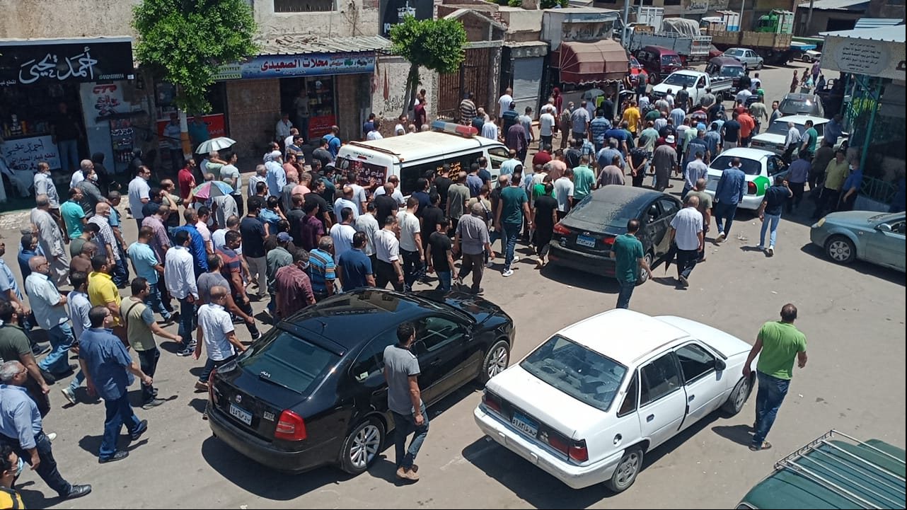 لحظة وصول جثمان 