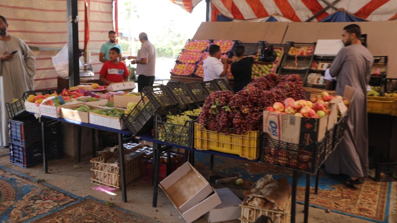 سوق الجملة ب 6 أكتوبر 