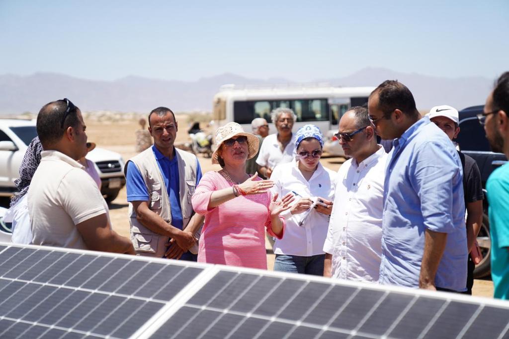 وزيرة البيئة