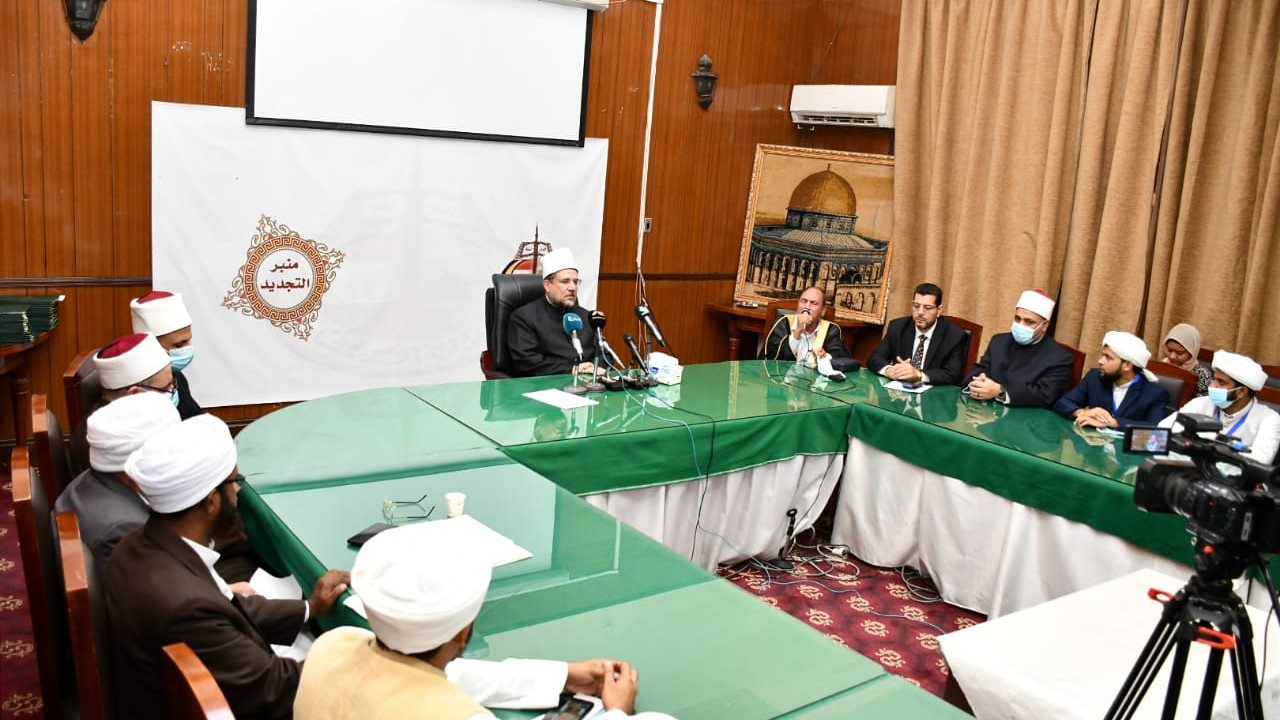 جانب من ختام دورة علماء الهند