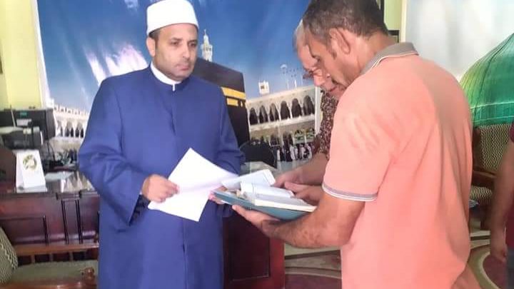 جولة رئيس منطقة الأزهر بالمنوفية 