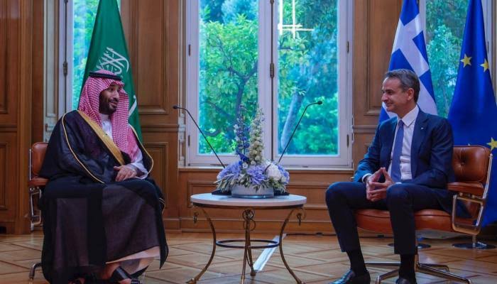 ولي العهد السعودي في اليونان