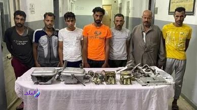 المتهمين 