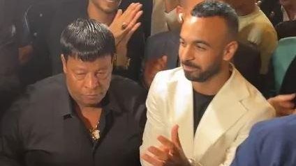 رباعي الأهلي في فرح شعبي