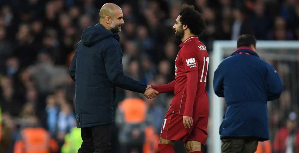 جوارديولا ومحمد صلاح