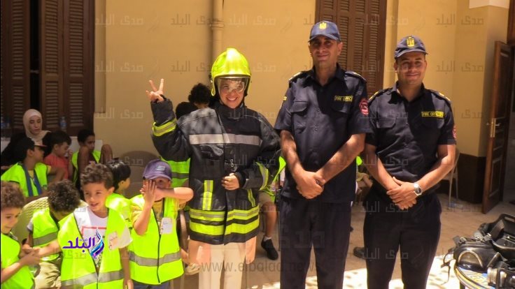 الطلاب فى الحماية المدنية