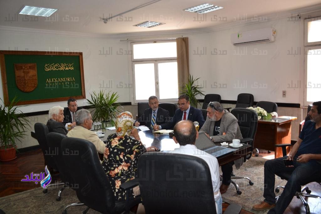 اجتماع اللجنة العليا المُنظمة لبطولة كأس مصر للجامعات والمعاهد العليا المصرية