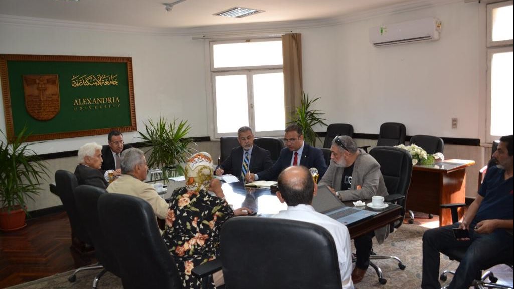 اجتماع اللجنة المنظمة لبطولة الجامعات 