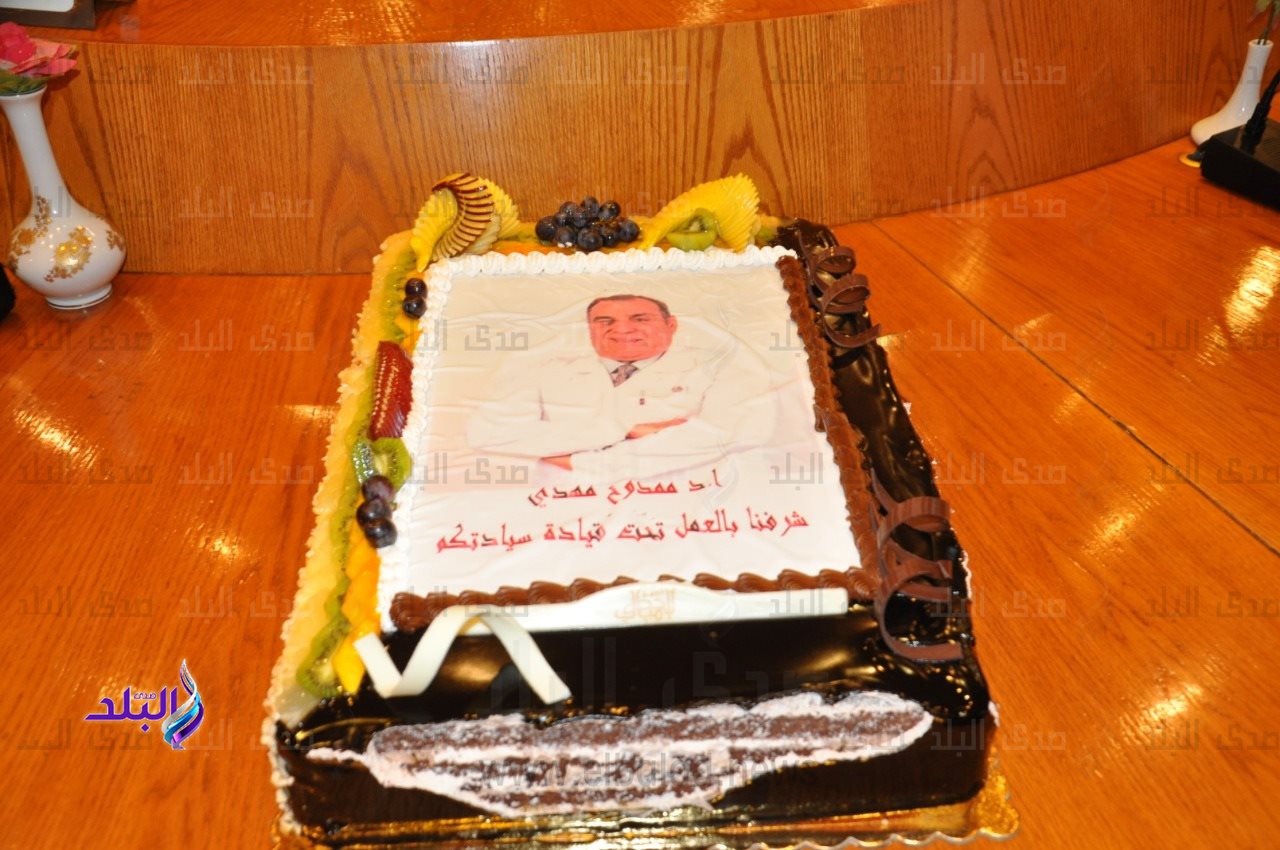 تمريض حلوان تحتفي بالدكتور ممدوح مهدي