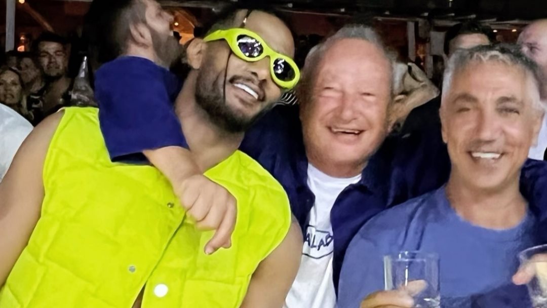 محمد رمضان و نجيب ساويرس 