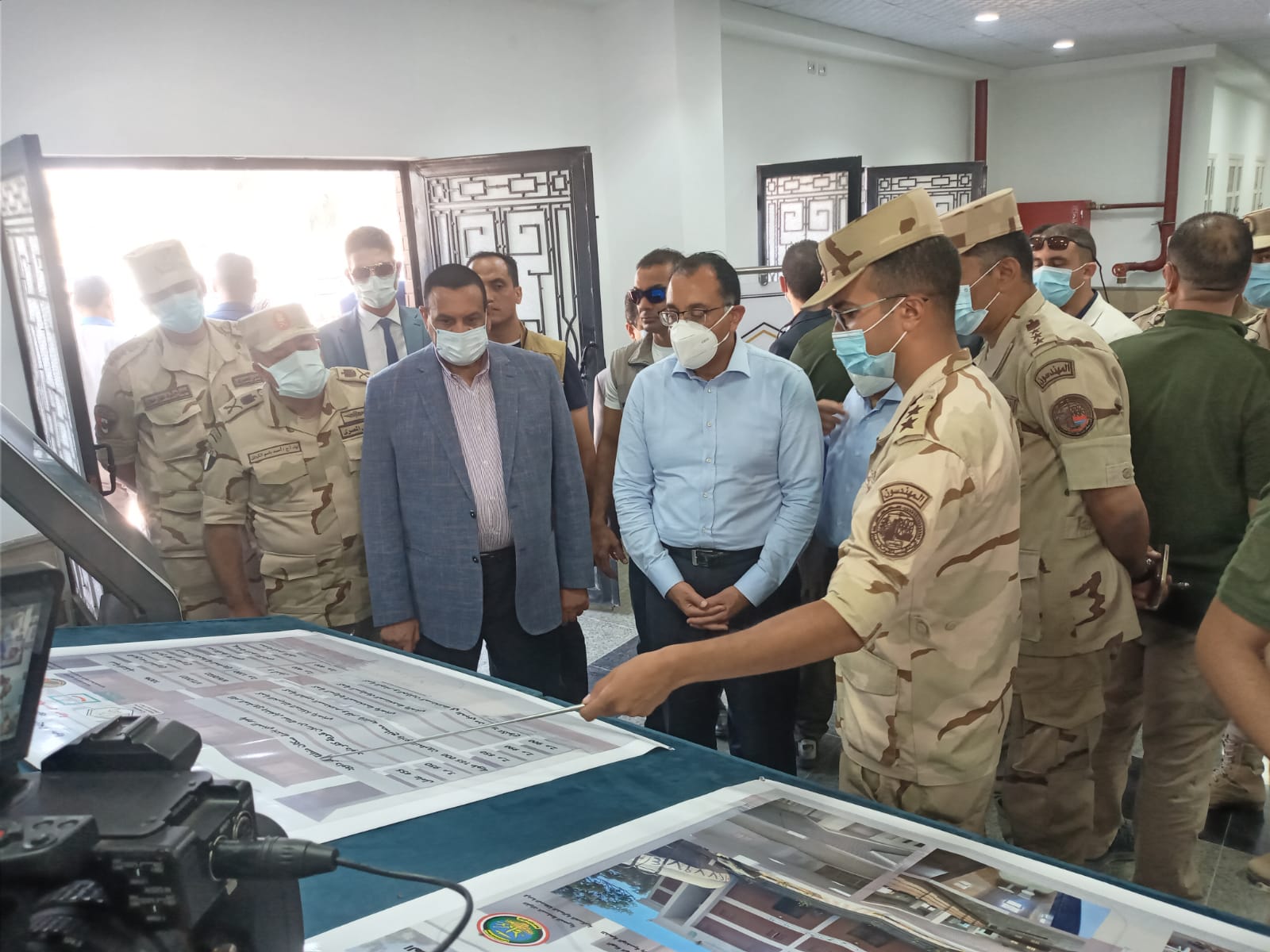 تفقد رئيس الوزراء لمشروعات حياة كريمة 