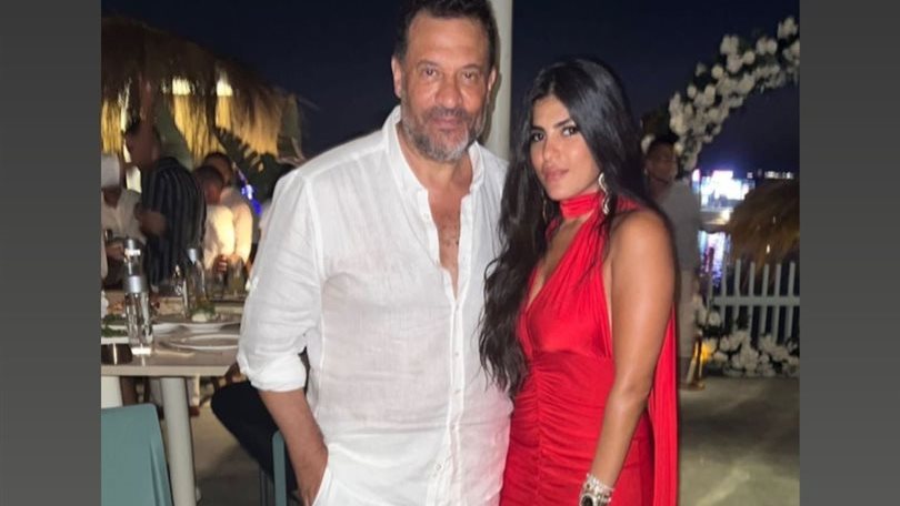 ماجد المصرى و زوجته