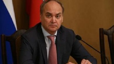 السفير الروسي في الولايات المتحدة أناتولي أنتونوف السفير الروسي في الولايات المتحدة أناتولي أنتونوف