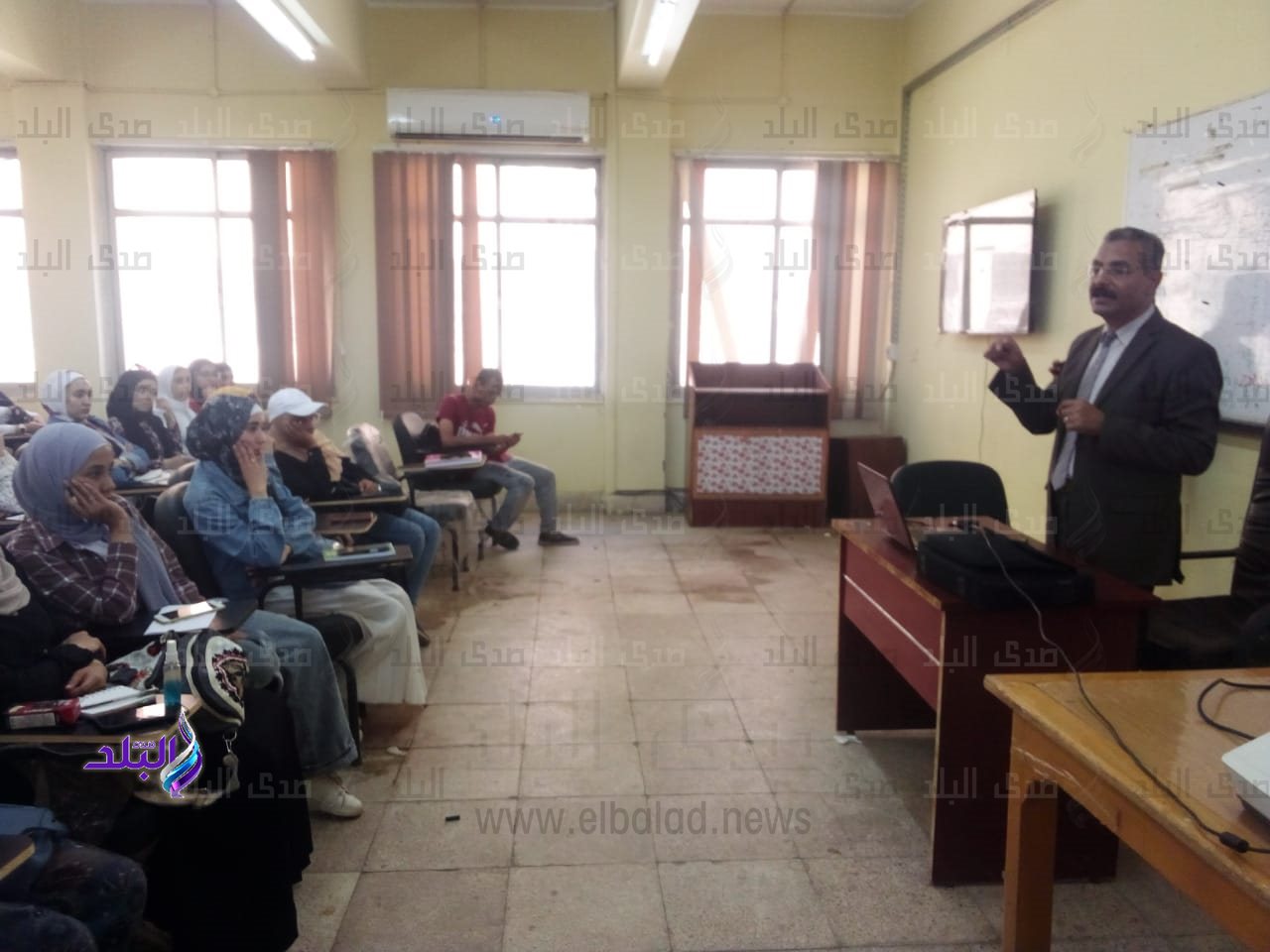 تأهيل الطلاب والطالبات للالتحاق بالمشروع القومي لمحو الأمية