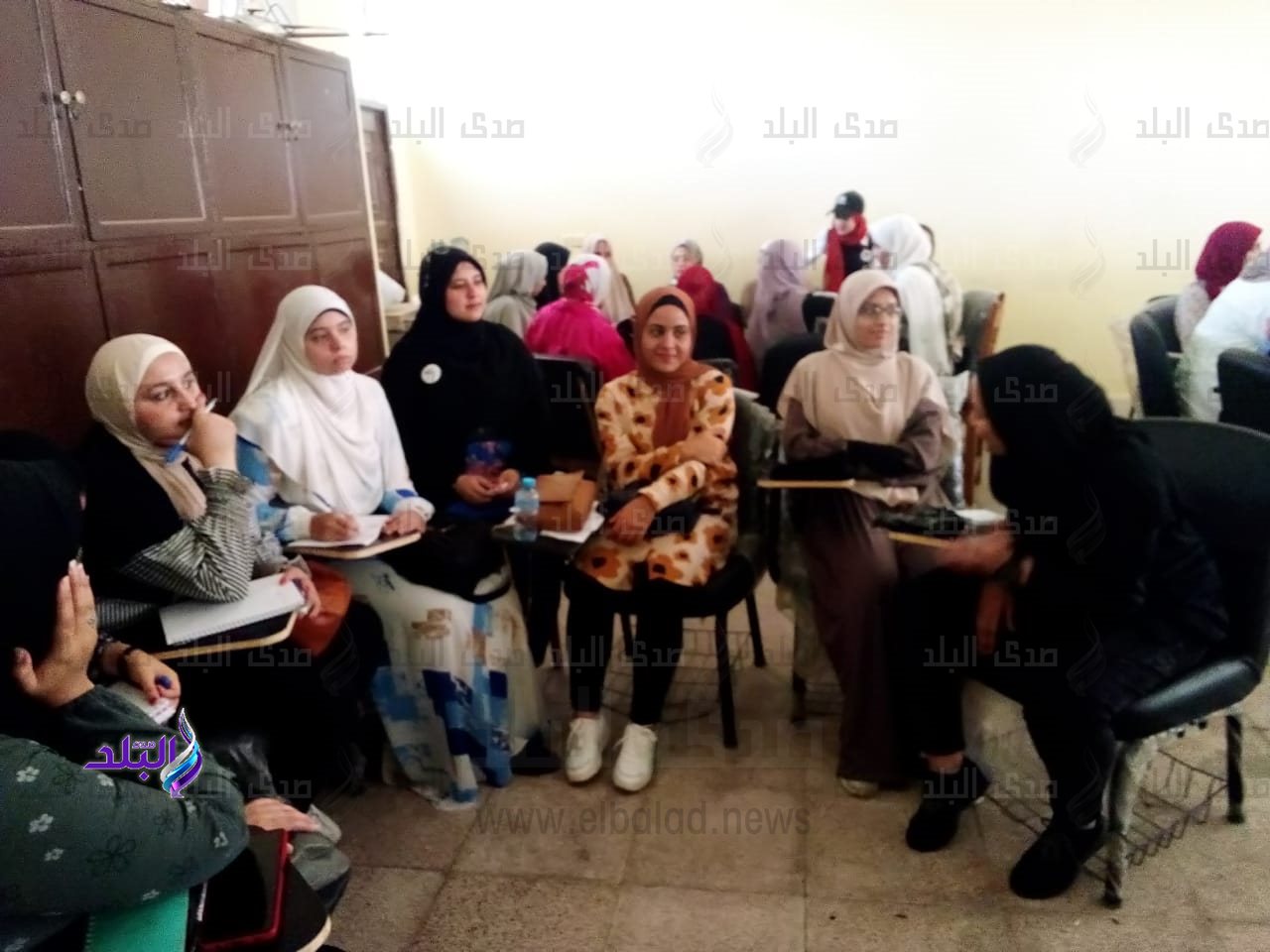 تأهيل الطلاب والطالبات للالتحاق بالمشروع القومي لمحو الأمية