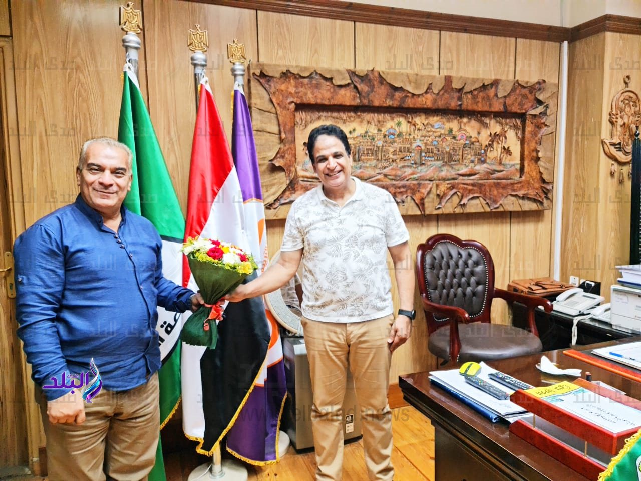 زيارة لكلية التربية النوعية جامعة المنوفية