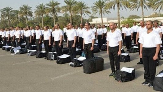 طلاب كلية الشرطة 