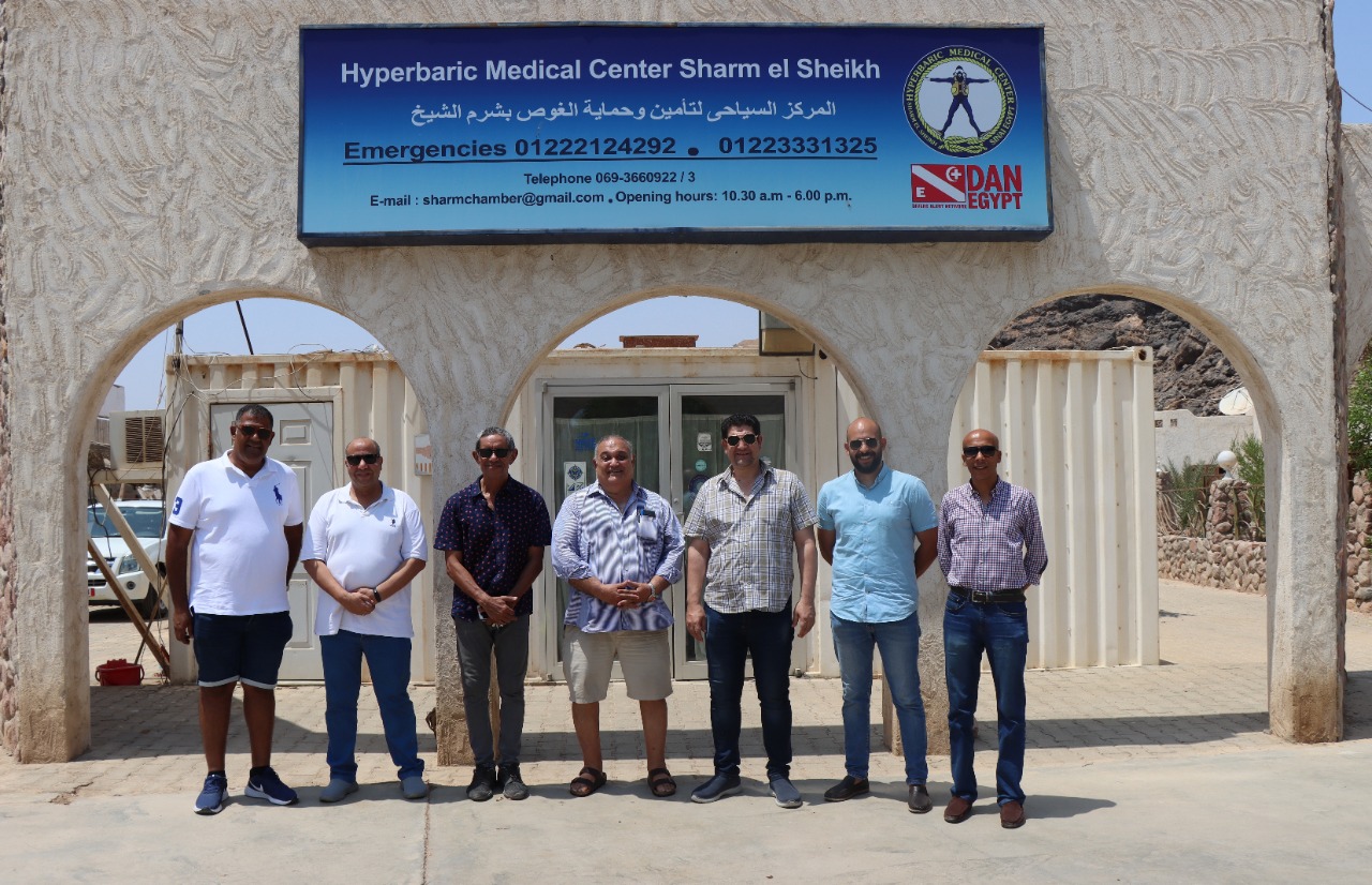 جولة ميدانية للسياحة والآثار بمراكز غوص شرم الشيخ 