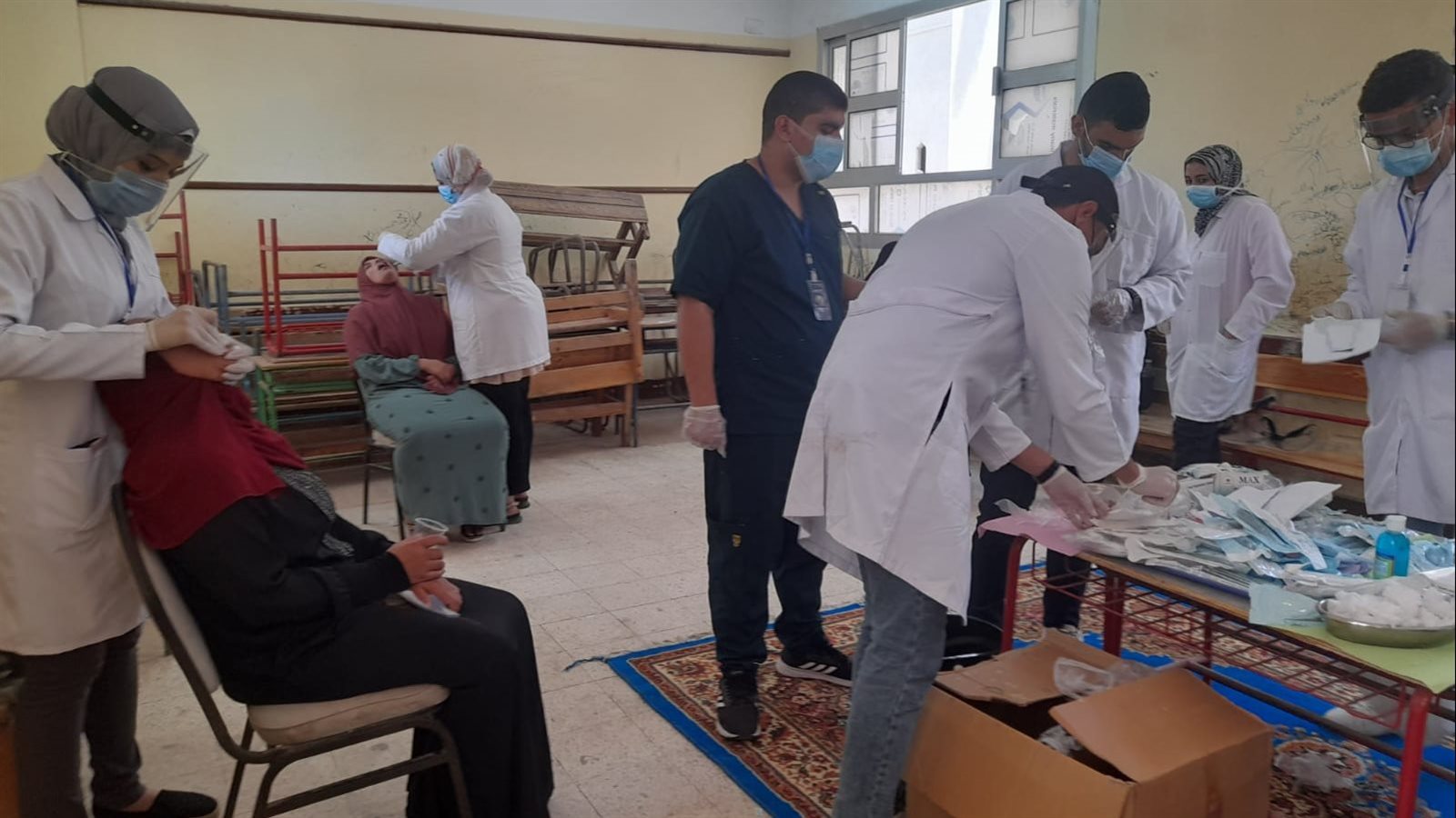 قافلة طبية بمحافظة البحيرة 