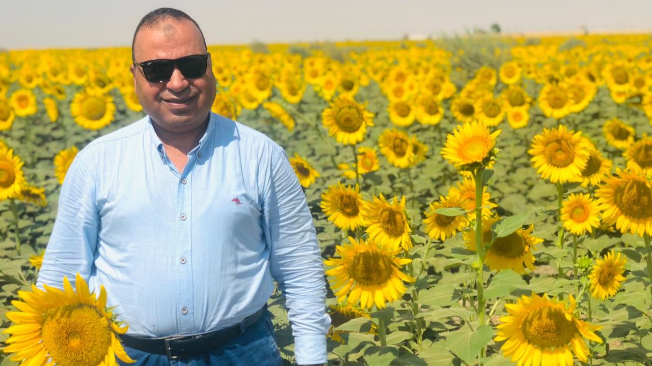 وكبل زراعة الفيوم أثناء تفقد المحصول