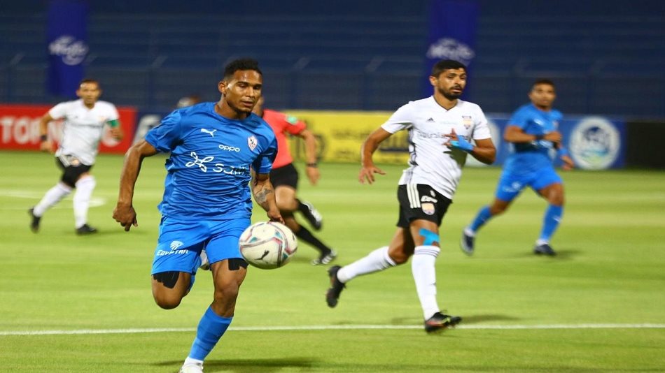 مباراة الزمالك والجونة