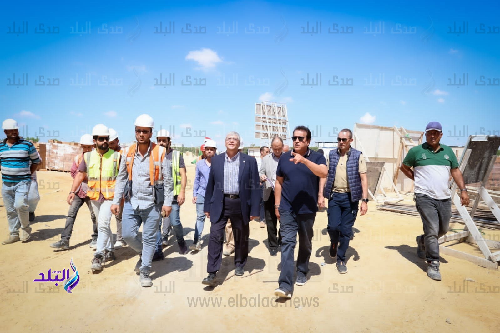 وزير التعليم العالي يتفقد عددًا من الجامعات بمدينة برج العرب