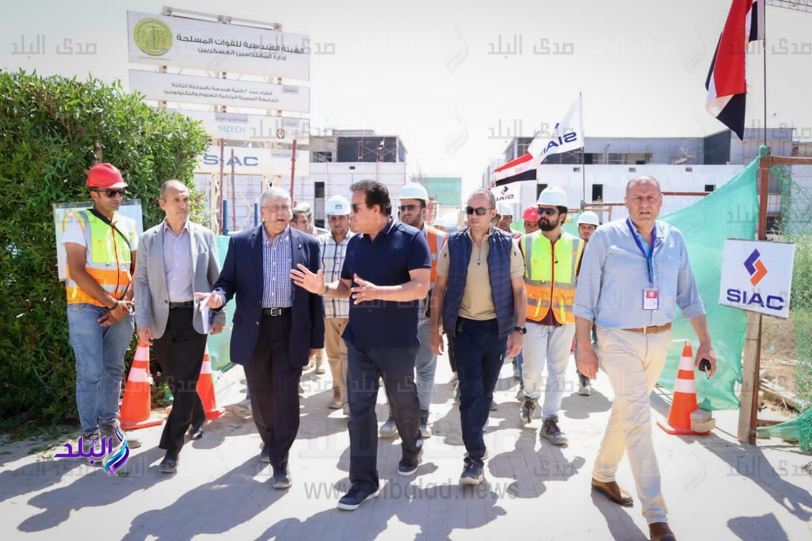 وزير التعليم العالي يتفقد عددًا من الجامعات بمدينة برج العرب