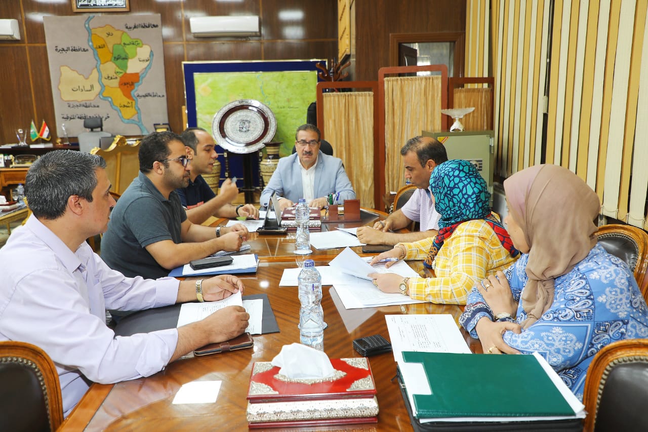 اجتماع محافظ المنوفية 