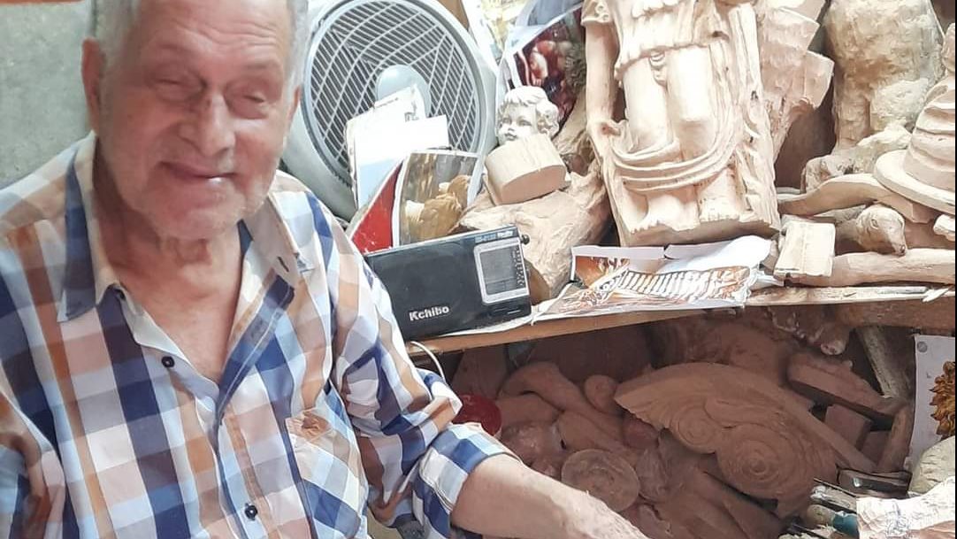 عم رفعت النحات المصري العالمي